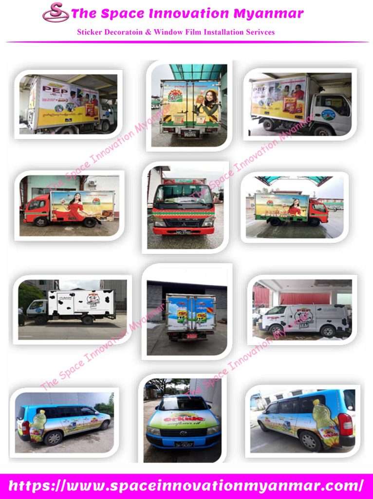 Car Sticker Installation, Vehicle Sticker Wrapping