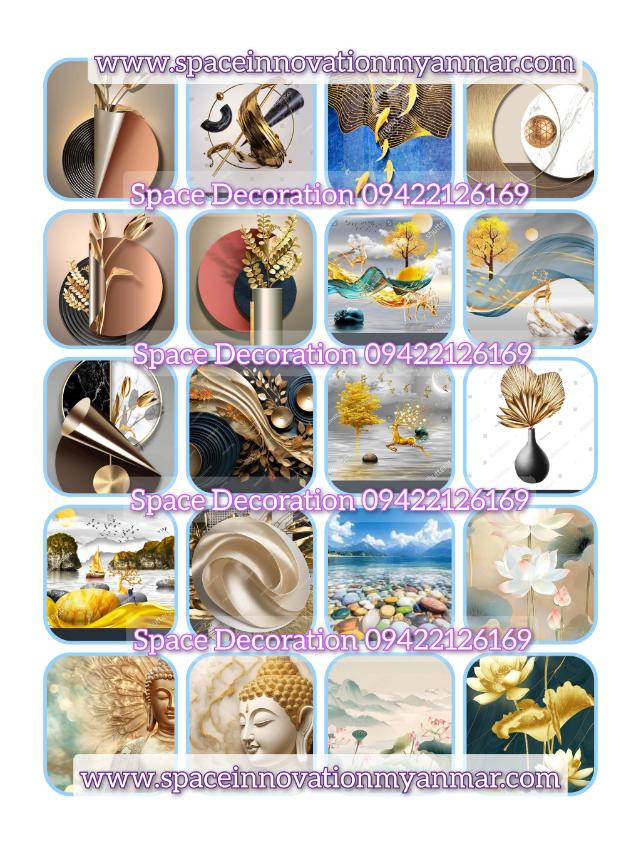Canvas Art, Interior Wall Sticker, Wallpaper Sticker, Custom Design Wall Decoration