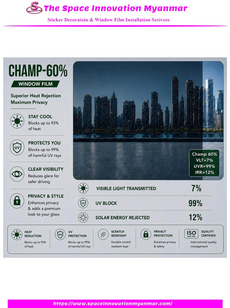 Suncontrol Champ Window Film Thailand 